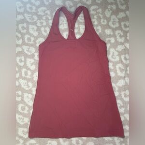 Lululemon Maroon Racerback Tank Top size 8